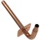 XFITTING 25 PIECES COPPER STUB OUT ELBOW FOR 12 PEX TUBING WITH EARNAIL FLANGE 3 12 X 8 BRASS