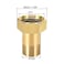 uxcell Carbon Steel Pipe Fitting Hex Nipple PT 34 Male x PT1 Female Threaded Connector Water Meter Coupling 52mm Length 4Pcs