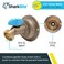 SharkBite 12 x 34 Inch MHT 45 Degree Hose Bibb Quarter Turn Push To Connect Brass Plumbing Fitting PEX Pipe Copper CPVC PERT HDPE 24630LF