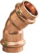 Viega 77607 ProPress 12 in x 12 in Copper 45Degree Elbow