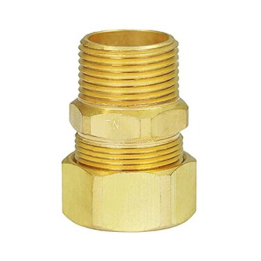 Highcraft D68S7834OM Compression x Male Reducing Adapter Pipe Fitting 78 OD COMP X 34 MIP Brass