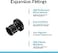Vigolix Poly Pex A Expansion Plug Stopper End Caps F1960 12 Inch Pex Ends Plastic Fittings For Pex A Pipe In Plumbing Pack Of 25
