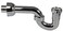 Westbrass D401PF26 Decorative Styrene PTrap Polished Chrome