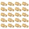 EFIELD 20Pack PEX 12 Inch x 12 Inch Male NPT Adaptors Brass Crimp Fittings LF BrassPEX1807267