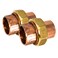 PROCURU 2Pack 114 Inch Copper Union CxC Sweat Connection Made in USA Safe for Drinking Water CWUN01252P