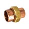 PROCURU 2Pack 114 Inch Copper Union CxC Sweat Connection Made in USA Safe for Drinking Water CWUN01252P