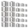 TAISHER 25PCS Stainless Steel Internal Hex Thread Socket Pipe Plug Fitting 18 14 38 12 34 NPT Male