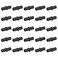 EFIELD Pack of 25 Poly PPSU Barb Crimp Pex Fitting 12 X 12 Straight Coupler For Pex Tubing ConnectionPPSU180700125PCS