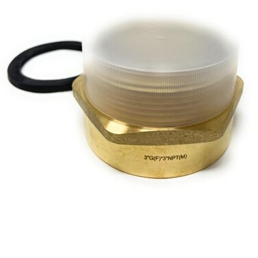 Cascada Showers Cascada LeadFree Brass Adapter G Thread BSPP Female to NPT Male 3 x 3