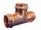 EZ-FLUID EZFLUID 112 Copper Press Tee FittingNo Lead Pro Press Copper Pressure Press 3 Way Tee FittingsPro Type Pipe Fitting ConnectionResidentialCommercial Plumbing1