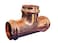 EZ-FLUID EZFLUID 112 Copper Press Tee FittingNo Lead Pro Press Copper Pressure Press 3 Way Tee FittingsPro Type Pipe Fitting ConnectionResidentialCommercial Plumbing1