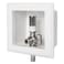 EFIELD Pex Dishwasher Outlet Box 12Inch Pex F1960 Expansion Fitting Connection with Installed 14Turn Ball Valve White Copper Hammer ArrestorDW008