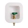 Watflow Ice Maker Outlet Box Without Water Hammer ArrestorPEX Connection 14Turn Ball Valve