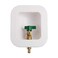 Watflow Ice Maker Outlet Box Without Water Hammer ArrestorPEX Connection 14Turn Ball Valve