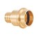 EFIELD Pack of 5 34 Copper Press X 34 PEX Crimp Coupling Brass Adapters For Copper and Pex Pipe Connection LF BrassPEX18073465PCS