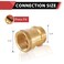 EFIELD Pack of 10 Copper Press Adapter 34Inch Copper Press x 34inch Female NPT Brass Adapter Full PortPEX1807356