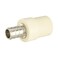 EFIELD Pack of 20 12 Pex x 12 CPVC Transition Coupling Barb Crimp Brass Fittings For Pex CPVC Tube ConnectionPEX180734020PCS