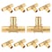 HeSun 10Pack PEXA Expansion Fitting 12 Inch Brass Pex Expansion Tee 12x12x12 TeeASTM F1960PEX1960041