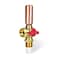 Highcraft 540DI Washing Machine Replacement Valve with Hammer Arrestor 12 CPVC Inlet x 34 MHT Outlet Brass Red for Hot Water Supply