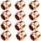 WHK 12 Pack 12 Inch Pro press Copper End Cap Pro Press 12 Cooper End Plug Press Fittings Copper Pipe End CapLeadFree