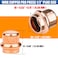 WHK 12 Pack 12 Inch Pro press Copper End Cap Pro Press 12 Cooper End Plug Press Fittings Copper Pipe End CapLeadFree