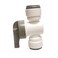 Malida 12 OD Tube Straight Shut Off Valve Push in to Connect RO Water Filter Tube Fitting Quick Connector5pcs