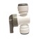 Malida 12 OD Tube Straight Shut Off Valve Push in to Connect RO Water Filter Tube Fitting Quick Connector5pcs