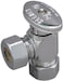 Keeney 2626PCLF 58Inch OD by 14Inch OD Quarter Turn Angle Valve Chrome