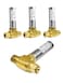 EFIELD 4Pack MH2312FM Tee Stainless Steel Water Hammer Arrestor38 OD Comp X 38 OD Female Comp For Faucets Dishwasher ConnectionHAMMER0134PCS