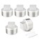 TAISHER 5PCS 304 Stainless Steel Outer Square Thread Socket Pipe Plug Fitting 1 NPT Male