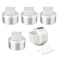 TAISHER 5PCS 304 Stainless Steel Outer Square Thread Socket Pipe Plug Fitting 1 NPT Male