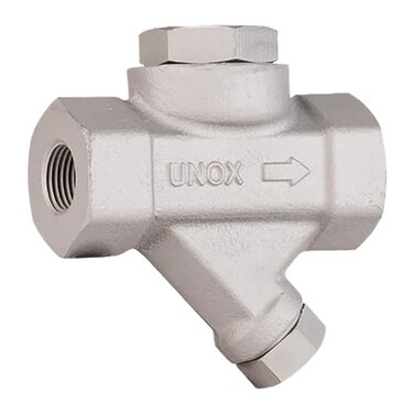 UNOX 34 Thermodynamic Steam Trap Max 600 psi Working Pressure Threaded Forged Steel Body Max 752F Working Temperature For HighPressure Steam Systems Boilers Refineries Power Plants and HVAC