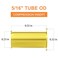 GASHER 100PCS Brass Compression Fitting Brass Compression Insert Tube Support 516 Tube OD