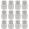 YSIL 1 NPT Male Thread x Slip Socket PVC Pipe Fitting Adapter Connector Union Coupling for 1 Inch SCH40 PVC Pipe White 12 Pack