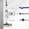Pronese LeadFree Brass 2Pcs ChromePlated AddATee 3Way38 Inch x 38 Inch x 14 Inch Angle Stop Valve For Reverse Osmosis Water FiltersIce MakerRefrigerator