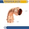 GUOFIS 10Pack Copper Press Elbow34 x 34 90 Elbow Fittings for Copper Tube Connection with StopPRESS005