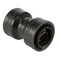 Uponor TotalFit 34 inch Coupling PushtoConnect Engineered Polymer Fitting System for PEX PERT CPVC and Copper TF4777575