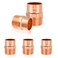 HeSun 5Pack Copper Fittings 1Inch Copper Male Adapter C x MNPT with Sweat Solder Connection