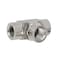 Yoebor Metalwork 316 Stainless Steel Pipe Fitting Forged Tee 12 NPT Female 1 Pc