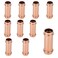 EFIELD Pack of 10 12 x 12 Copper Press Fit Extended Coupling Fittings No StopPRESS028