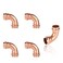EFIELD Pack of 5 1 x 1 Copper Press Fit 90 Degree Elbow Fittings For Copper Tube ConnectionPRESS033