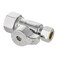 EFIELD Pro 4Pack Straight Stop Valve 12 Nominal 58 OD Compression x 38 OD 14Turn Heavy Duty Chrome Plated LF BrassVALVE372