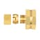 EFIELD Pack of 5 38 OD Compression x 34 FHT Garden Hose Threaded Female Brass AdapterLF BrassHOSE033