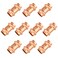 GUOFIS 10Pack Copper Press Coupling12 x 12 Coupler Fittings for Copper Tube Connection with StopPRESS001