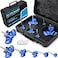 ERAYCO Triple Blade PVC Pipe Reamer Kit Plastic Pipe Fitting Reamer Tool for Plumbing 3 Blades PVC Fitting Saver for SCH40 ABS CPVC Pipe 6 PCS 34 1 112 2 3 4