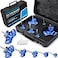 ERAYCO Triple Blade PVC Pipe Reamer Kit Plastic Pipe Fitting Reamer Tool for Plumbing 3 Blades PVC Fitting Saver for SCH40 ABS CPVC Pipe 6 PCS 34 1 112 2 3 4
