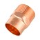 EFIELD 10Pack 34 C x 12 MNPT Copper Male Adapter Plumbing Fittings with Solder X MNPT Connection 34Cx 12 MCOPPER045