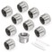 Kodilin 10PCS 304 Stainless Steel Reducer Hex Bushing 1 NPT Male x 34 NPT Female Reducing Pipe Fitting Adapter