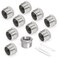 Kodilin 10PCS 304 Stainless Steel Reducer Hex Bushing 1 NPT Male x 34 NPT Female Reducing Pipe Fitting Adapter