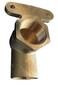 EZ-FLUID EZFLUID 12 Sweat x FIP High Ear Elbow Threaded FittingC by F LF Brass Shower High Ear 90 Degree Elbow with Copper Sweat Socket and Female Threaded Plumbing Fittings